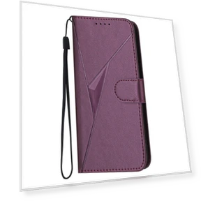 Triangle Pattern Buckle Clasp Leather Phone Case for Honor 200 Smart 5G — Smartwatch Protectors, Honor