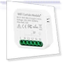 Smart Curtain Switch Controller with WiFi, Countdown, and Voice Control — Ceiling Fan Wall Controls, Tuya