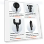 Превью 6 Speed Intelligent Fascia Gauge Muscle Relaxation Massager — Back Relief Solutions, Konka