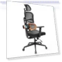 Thumbnail Ergonomic Chair with Adaptive Lower Back Support, Adjustable Armrest and Headrest — Back & Seat Cushions, NEWTRAL