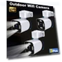2K HD PTZ Wireless 360 Surveillance Cameras with AI Detection — Security Cameras