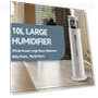 Smart Humidifier for Home Large Room Bedroom, 10L Capacity, Covers Up To 600ft² — Air Moisturizers
