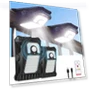 2 Pack 118LEDs Solar Lights Outdoor Clip Motion Sensor Lights — Outdoor Security & Flood Lighting