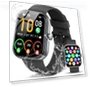 थंबनेल 1.96" Fitness Tracker Smartwatch with Heart Rate Monitor — Smartwatches, Coucur