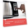Thumbnail 12 Cup Thermal Programmable Coffee Maker with Brew Strength and VORTEX Technology — Beverage Warmers, BLACK+DECKER