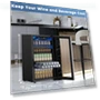 थंबनेल 130 Can Beverage Refrigerator Cooler, 3.2 Cu.Ft Drink Fridge with Adjustable Temperature — Drink Coolers, Electactic
