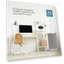 थंबनेल 3.2 Cu.Ft. Compact Refrigerator with Freezer - Slide Out Glass Shelf — Mini Fridges, Igloo