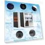 Thumbnail 76 Can Mini Fridge with Glass Door, Adjustable Shelves — Drink Coolers, Erivess