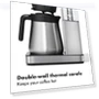 Thumbnail 8 Cup Coffee Maker with Thermal Carafe — Coffee & Espresso Combos, OXO
