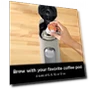 Thumbnail Single-Serve Coffee Maker, K-Cup Pod Compatible, Brews Grounds, Compact Design — Single-Cup Coffee Makers, Ninja