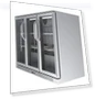 Превью Triple Door Refrigerator, Stainless Steel, 11.3 Cubic Feet — Drink Coolers, KoolMore