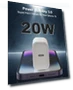 Превью 20W Type C Fast Charger with USB-C to C Cable - 2-Pack — Charging Solutions, DJYQWIN