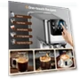 Thumbnail 20 Bar Espresso Machine with Milk Frother & LCD Panel — Coffee & Espresso Combos, RELEXNOW