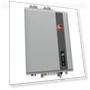 Thumbnail 9.5 GPM Residential Indoor Natural Gas Tankless Water Heater — Gas-Powered Room Warmers, Rheem