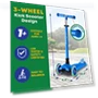 Thumbnail 3 Wheel Kick Scooter for Kids with LED Lights and Adjustable Handlebar — Balance Bikes, Lifemaster