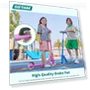 Превью Kick Scooter for Kids with LED Lighted Wheels, Adjustable Handlebars — Push Scooters, Gotrax