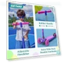 Превью Kids Kick Scooter with LED Lighted Wheels and Adjustable Handlebars — Balance Bikes, Gotrax