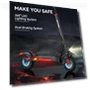 Thumbnail Electric Scooter with Seat for Adults, 28 Mph Max Speed & 31 Miles Max Range — Push Scooters, LET IT GO