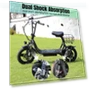 Thumbnail Peak 1200W Electric Scooter with Seat, 30Miles Range, 20MPH Top Speed, Foldable — Electric Self-Balancing Scooters, Caroma