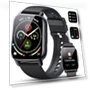 Thumbnail 1.85" HD Screen Smartwatch with Heart Rate Monitor, 110+ Sports Modes, IP68 Waterproof — Smartwatches, Poounur