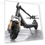 Превью Electric Scooter with Front Suspension, 8.5 Solid Tires, 300W Motor, Smart APP Control — Electric Vehicles, MEGAWHEELS