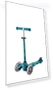 Превью Mini Deluxe Three Wheeled Lean-to-Steer Scooter for Kids — Balance Bikes, Micro