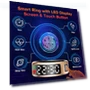 थंबनेल Smart Ring with LED Display, Health Tracker for Sport, Heart Rate, Sleep Monitoring — Smart Rings, Mefoma