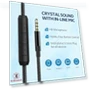 Thumbnail Over-Ear Wired Headphones with Microphone, Noise Isolation — In-Ear Headphones, COOSII