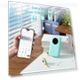 Thumbnail Portable Bluetooth Mini Label Printer, Smart Phone Handheld Thermal Sticker Small Labeler — Label, Phomemo