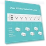 Превью Smart Plug Power Strip with 6 Outlets and 3 USB Ports — Power Solutions & Surge Protection, TP-Link
