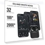 Thumbnail True Wireless Earbuds Bluetooth 5.3 Headphones with Wireless Charging Case — In-Ear Headphones, TOZO