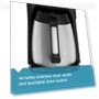 Превью 12-Cup Thermal Coffee Maker with Stainless Steel Carafe — Beverage Warmers, BLACK+DECKER