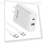 Превью 65W USB C Fast Charger with Cable for MacBook, iPhone, Galaxy — Charging Solutions, Qackenm