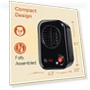 Thumbnail Personal Mini Space Heater with Single Speed, 200W, 6 Inches — Portable Heating Solutions, Lasko