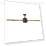 Thumbnail 12-Blade Smart Home Ceiling Fan with LED Light Kit — Ceiling Fan Wall Controls, WAC Lighting