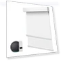 Thumbnail Dual Smart Blind for Window with Valance — Car Window Shades, ZSTARR