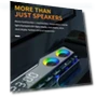 Превью Bluetooth Speaker with LED Light, Alarm Clock, and Temperature Sensor — Portable Audio Solutions