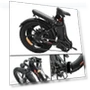 Превью 20" Tire Foldable City Electric Bike — Electric Self-Balancing Scooters, Fafrees