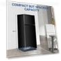 Thumbnail Apartment Size Mini Dorm Fridge with Freezer — Mini Fridges, Zyerch