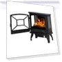 Thumbnail Electric Fireplace Heater Portable Stove — Tabletop Fireplaces, Panana