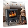 Thumbnail Electric Fireplace Heater Portable Stove — Tabletop Fireplaces, Panana