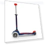 Превью Mini Deluxe LED Three-Wheeled Scooter — Balance Bikes, Micro