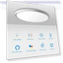 थंबनेल Smart LED Ceiling Light Flush Mount — LED, MELEGAN