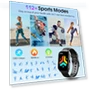 Thumbnail Smart Watch with HD Curved Screen — Smartwatches, Shenzhen modu Acoustic Technology Co., Ltd