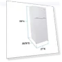 Превью Apartment Refrigerator Freestanding Dual Door Design Fridge with Top Freezer — Cooling Solutions, West Bend