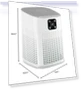 Превью HEPA Air Purifier — Electrostatic Air Purifiers, Honeyuan