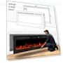 Thumbnail Electric Fireplace Insert — Electric Heating Solutions, CharaVector
