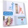 थंबनेल Heavy Duty Metal Door Bell Button with Warm LED Light — Push Buttons, Enhon