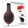 Thumbnail Over-Ear Headphones with Microphone — In-Ear Headphones, RORSOU