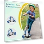 Превью Foldable Three Wheel Lean-to-Steer Scooter for Kids — Electric Vehicles, VUGHIUA